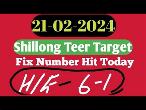 garo hills teer common number